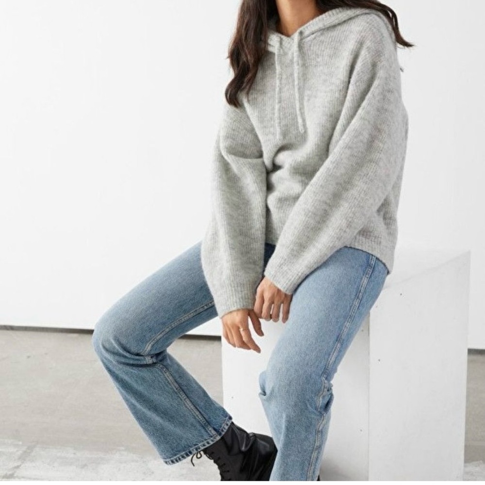 Super soft & Other Stories wool hoodie S